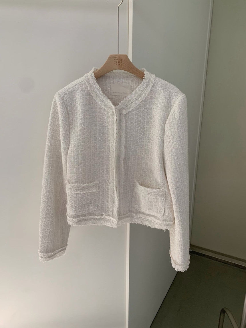 aida tweed jacket-2col