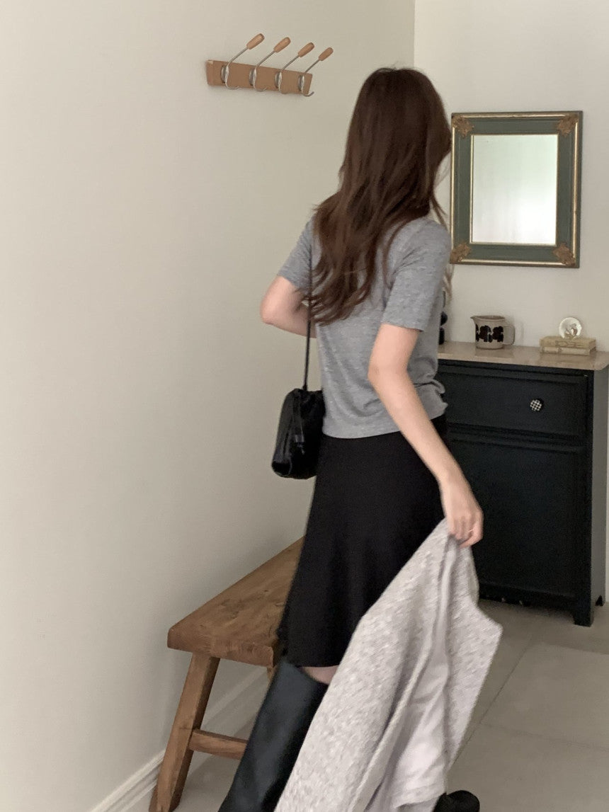 May mock-neck T-4col