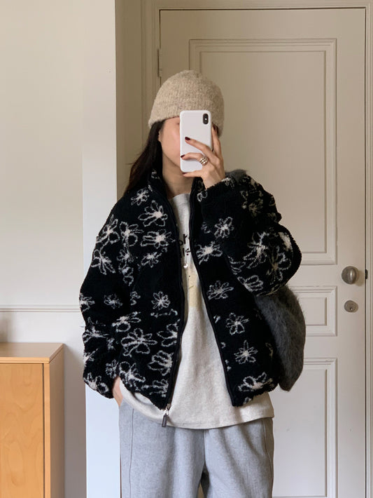 rosy flower jumper-2col