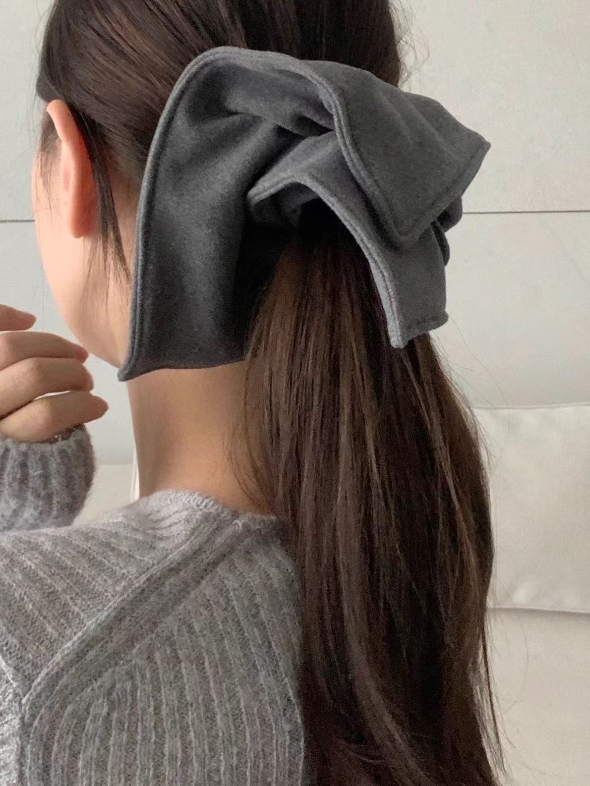 Fleece Square Scrunchies
