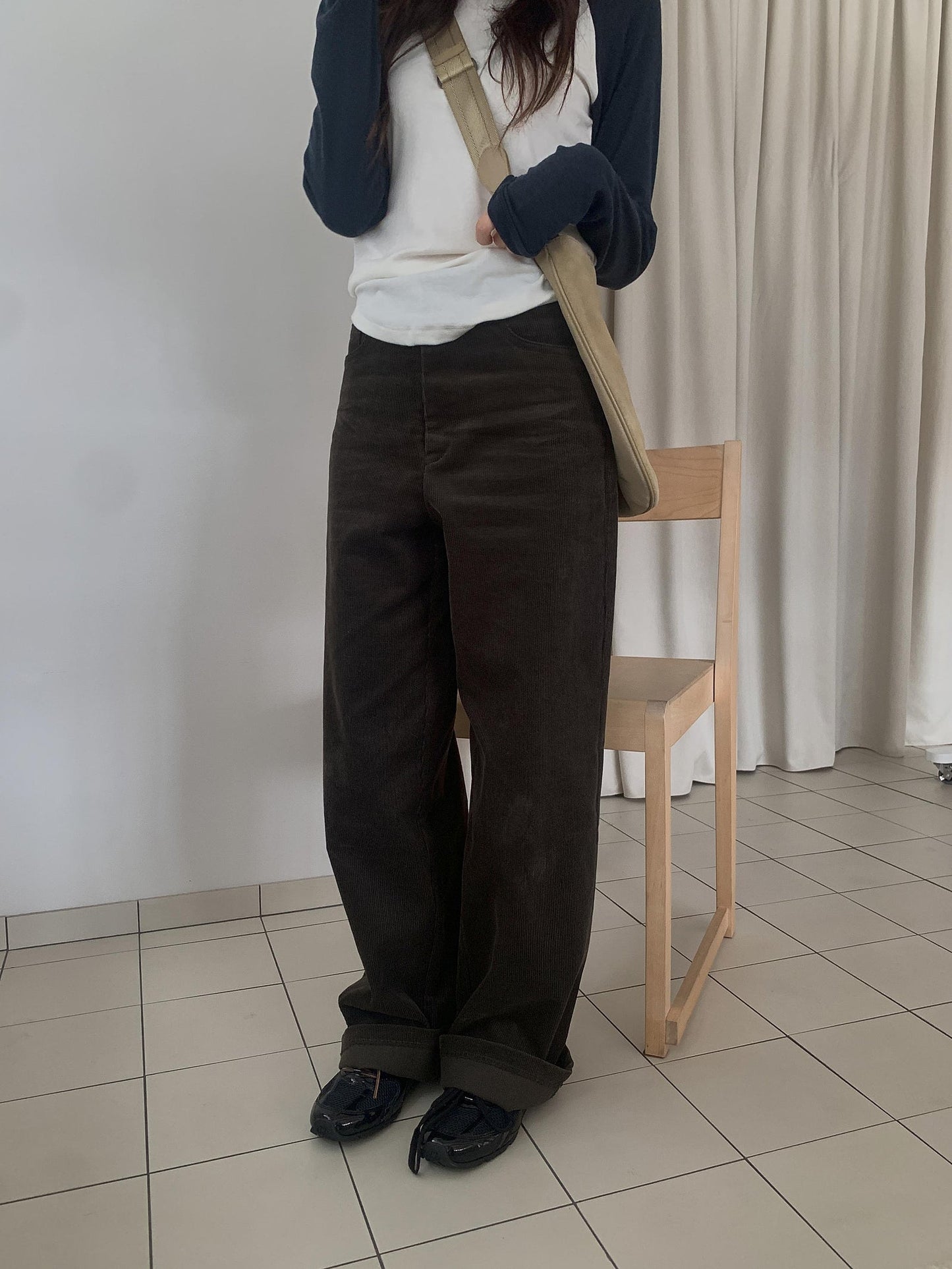 Tilber corduroy pants-3col/ショート丈あり