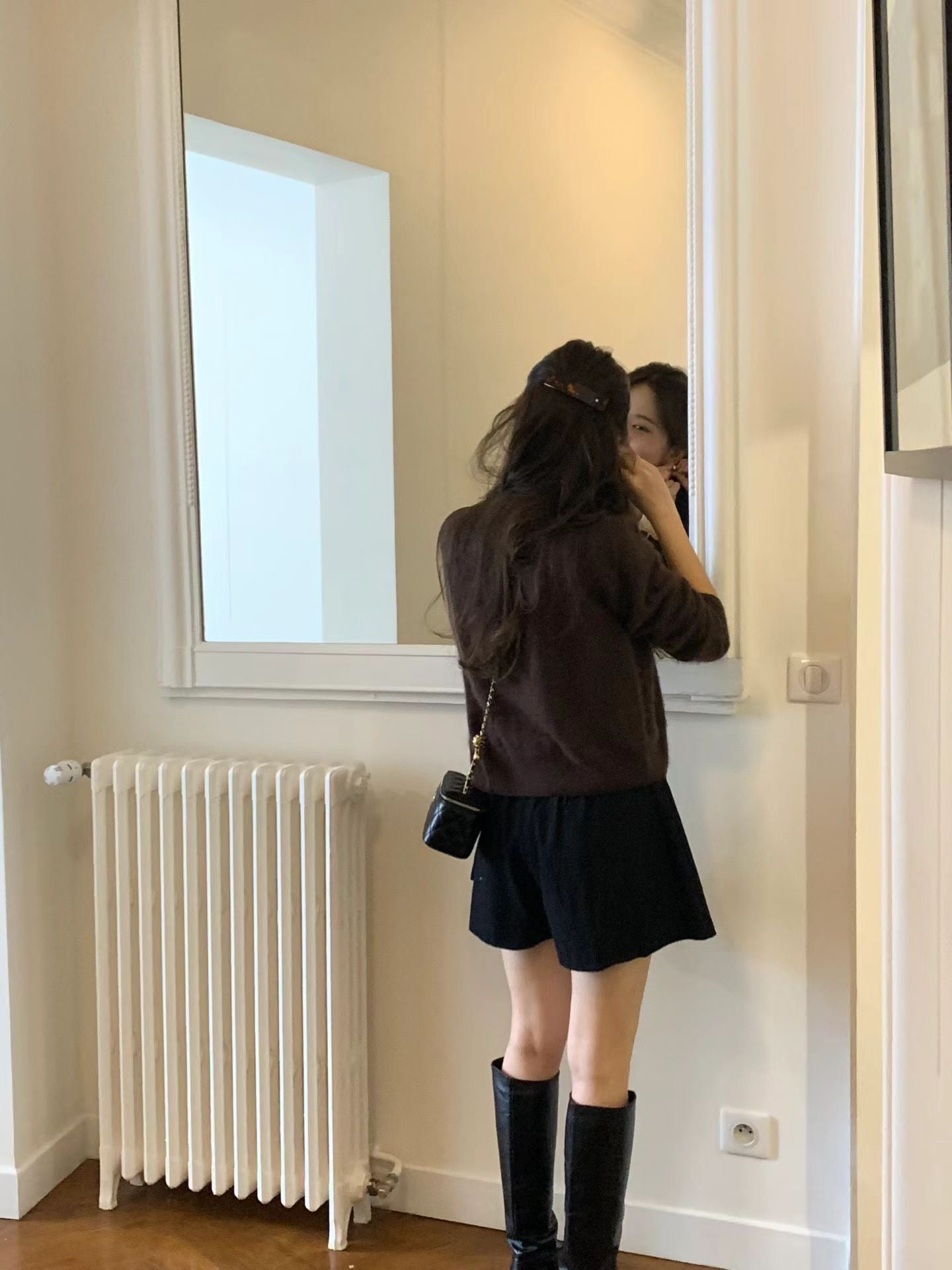 Ounce cash brush cardigan-4col