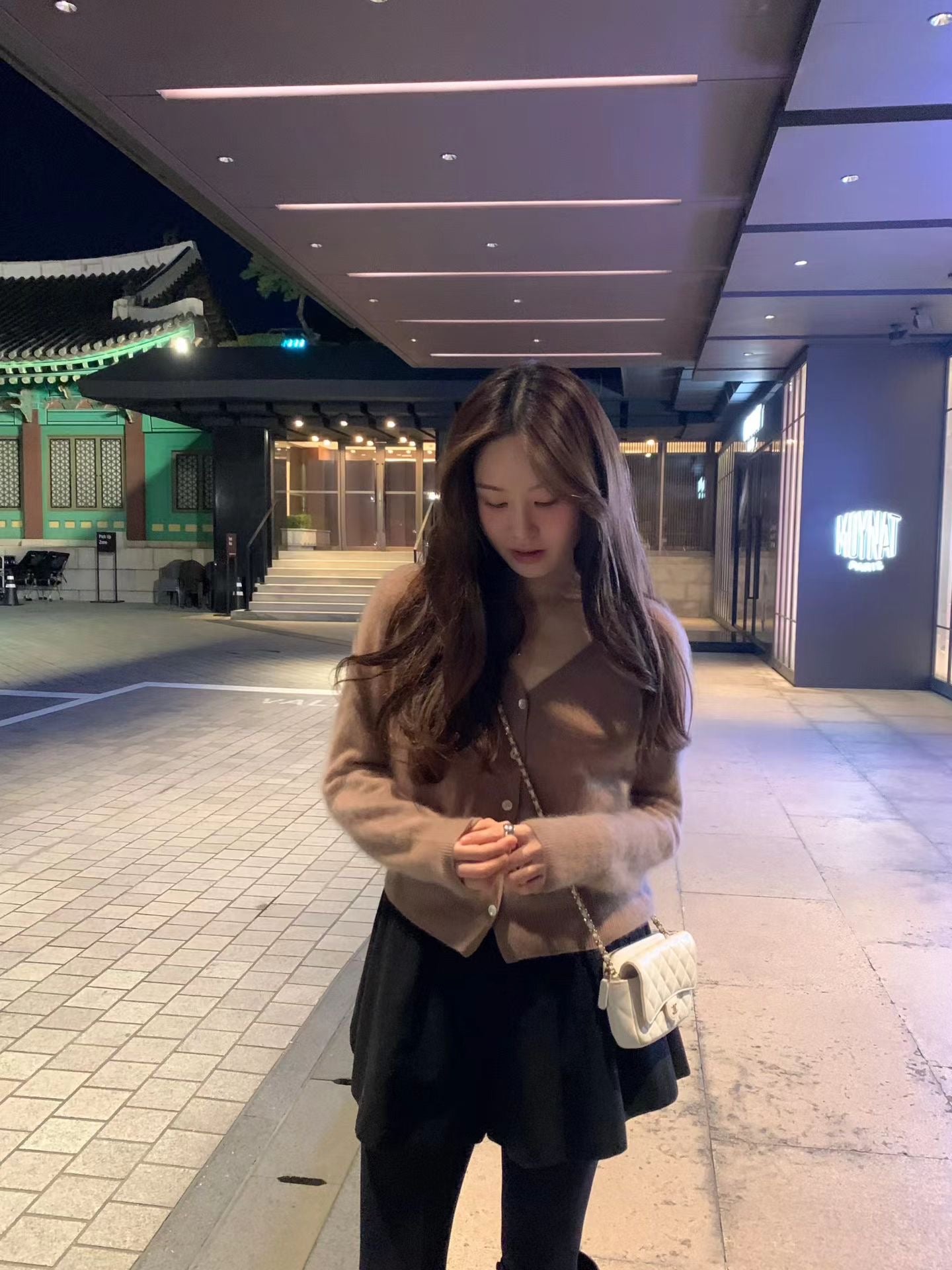 Ounce cash brush cardigan-4col