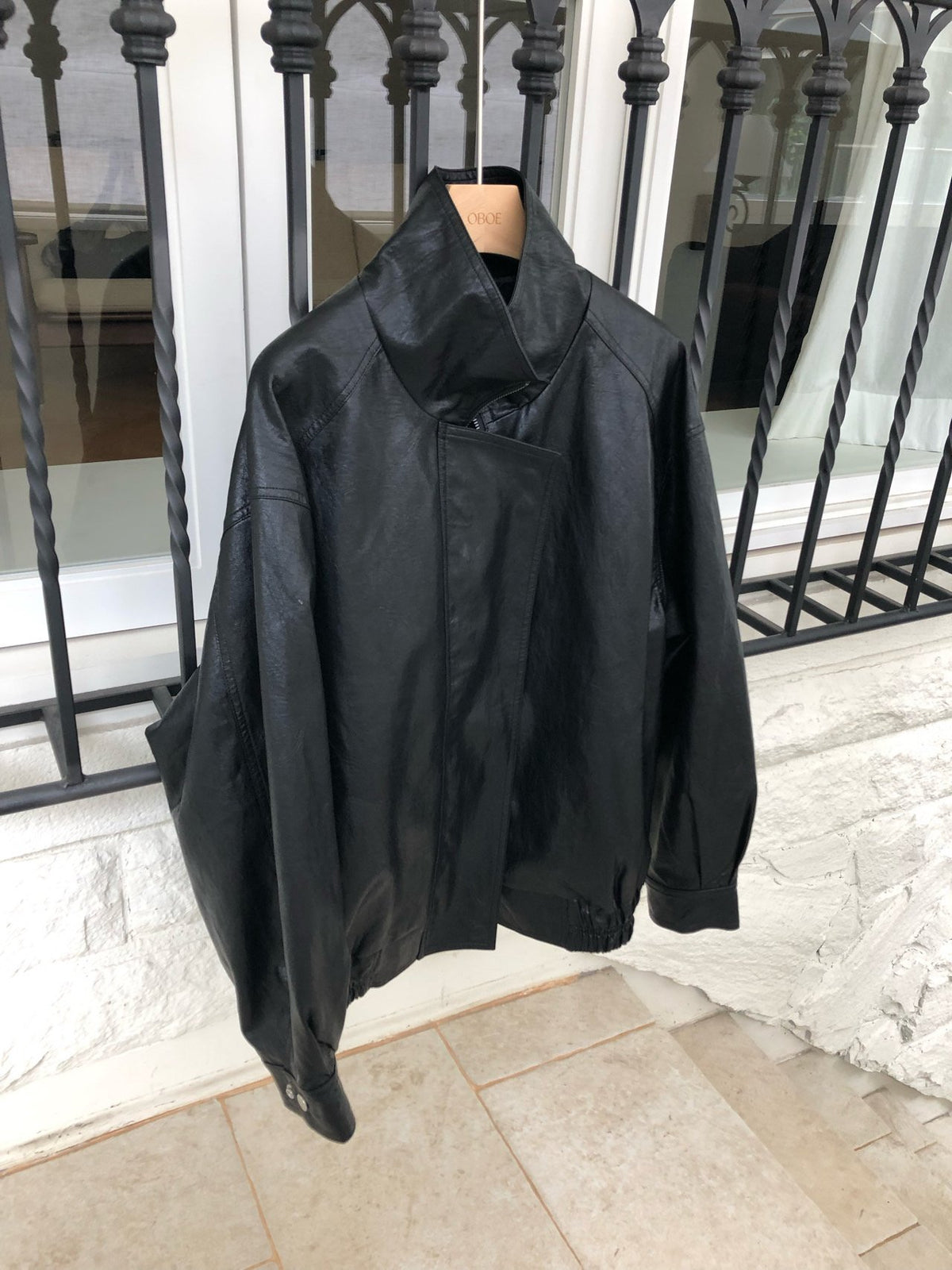 autumn leather jacket