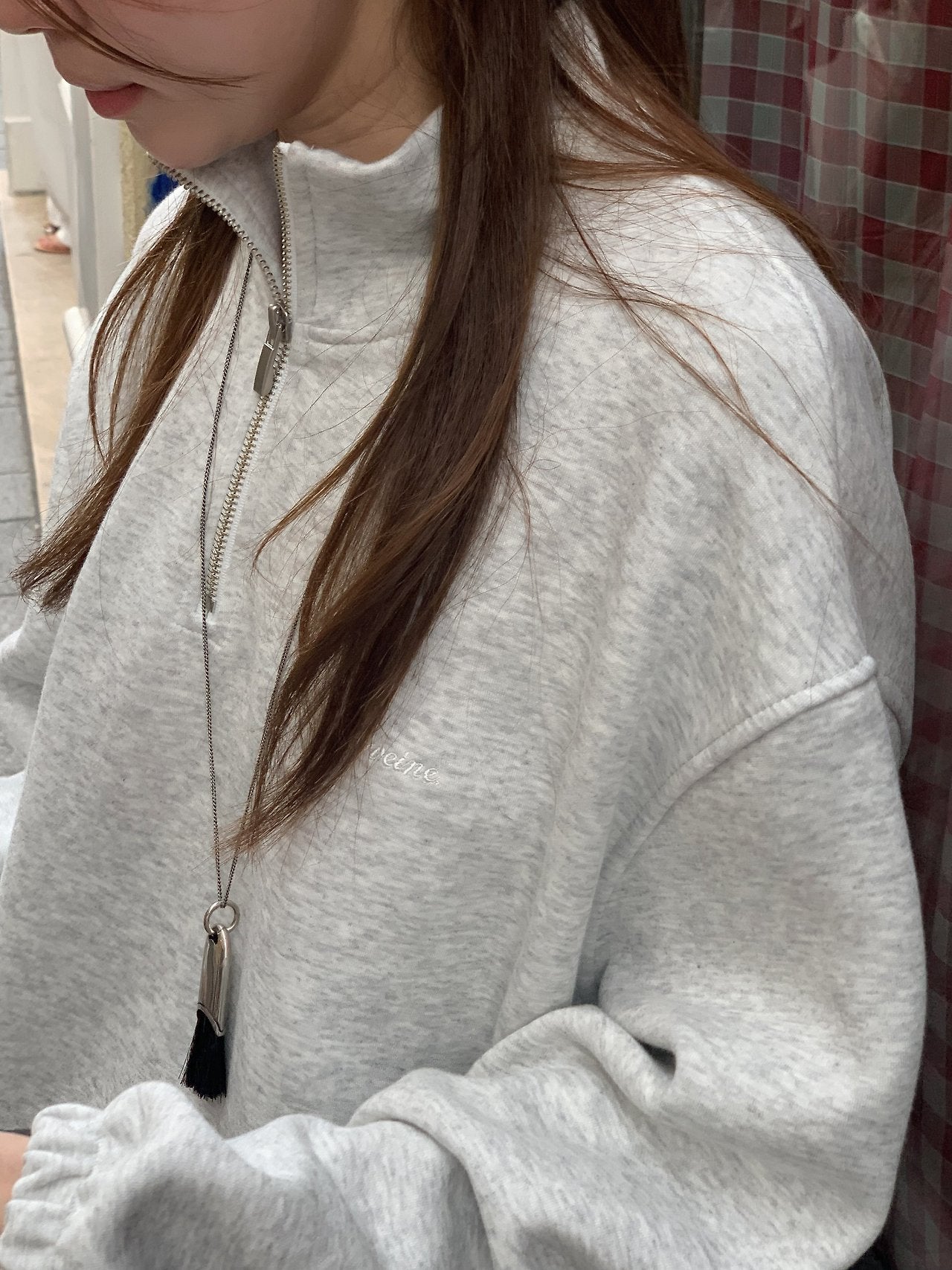 Rocher half zip-up MTM-2col
