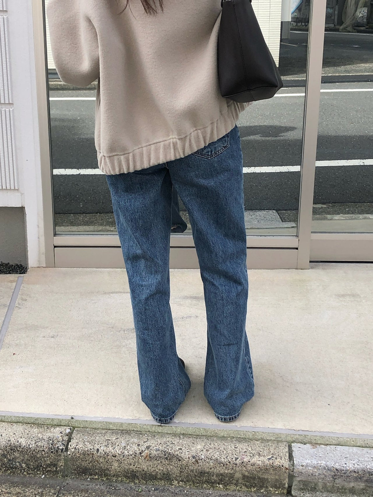 lien straight-fit denim