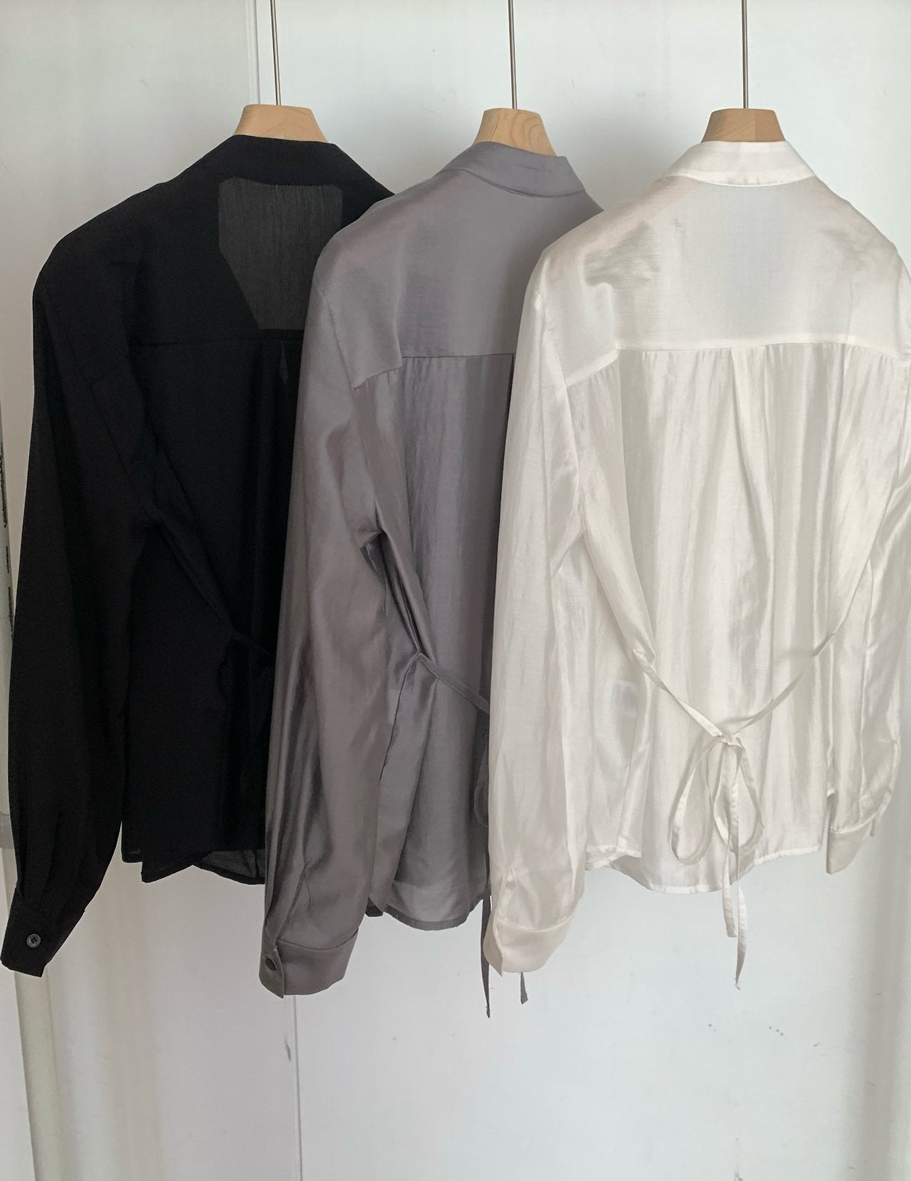 Dear collar blouse-3col