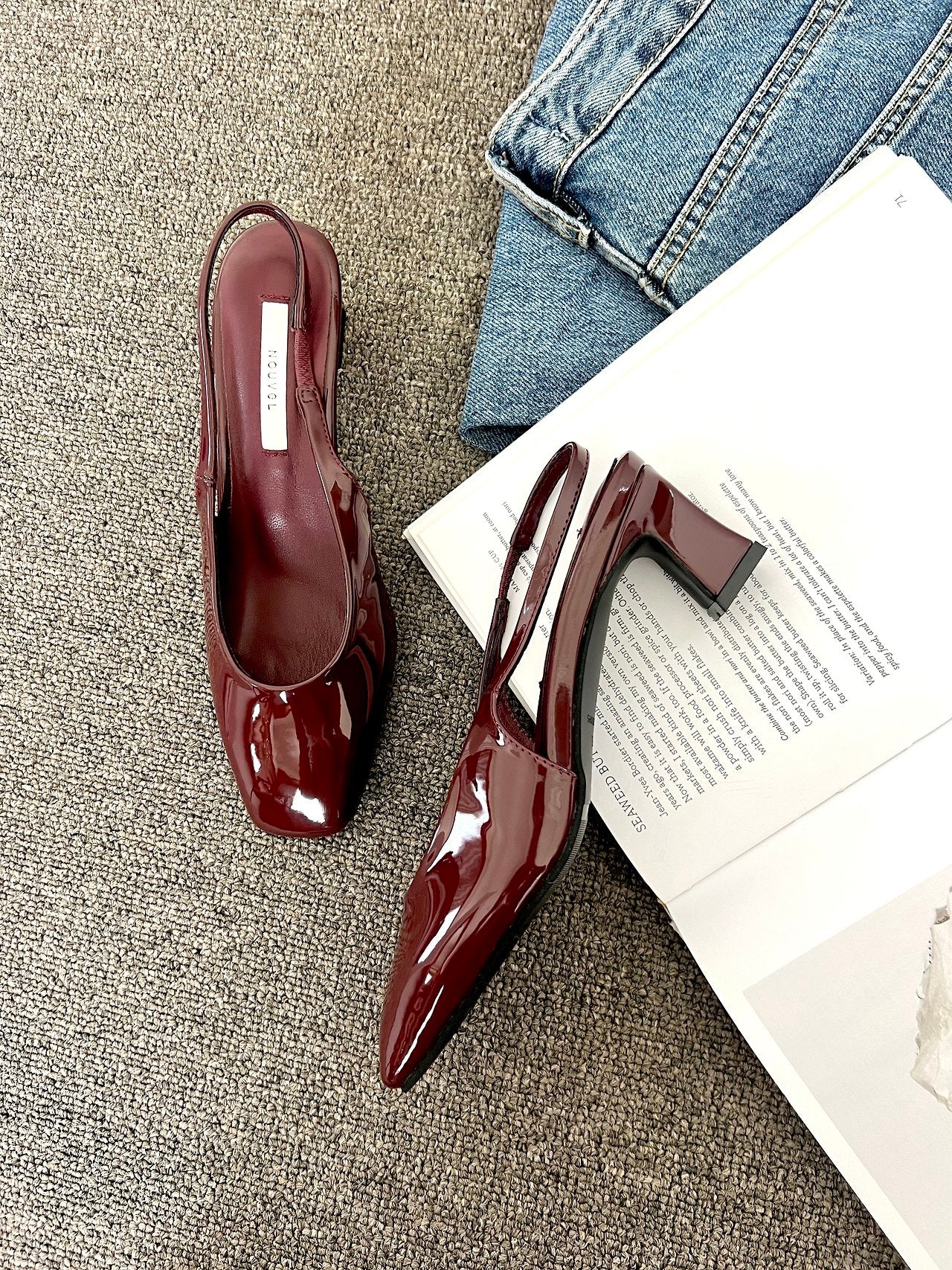 Anamel 5cm sling back
