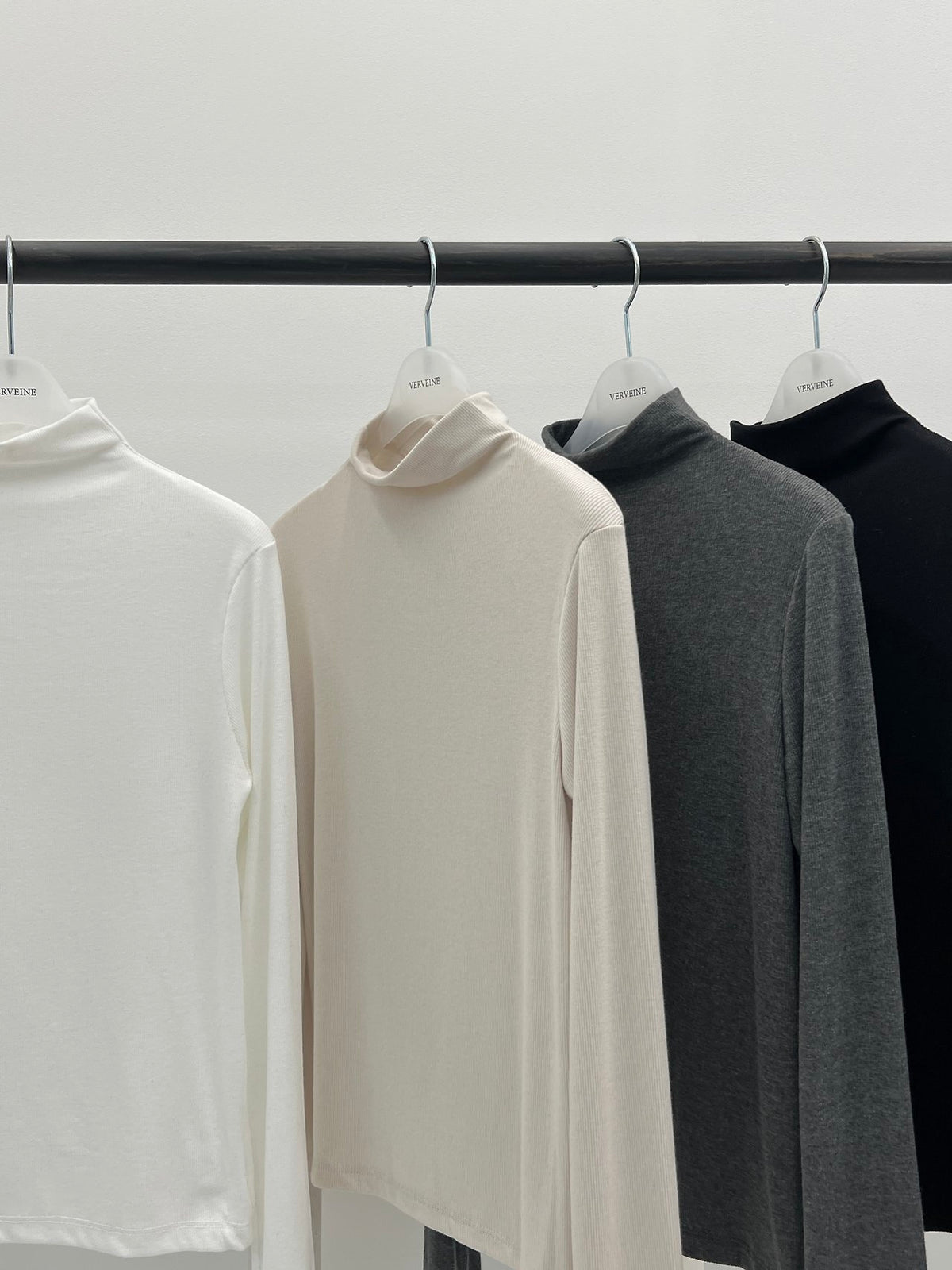 nicole soft turtleneck t-shirt-4col