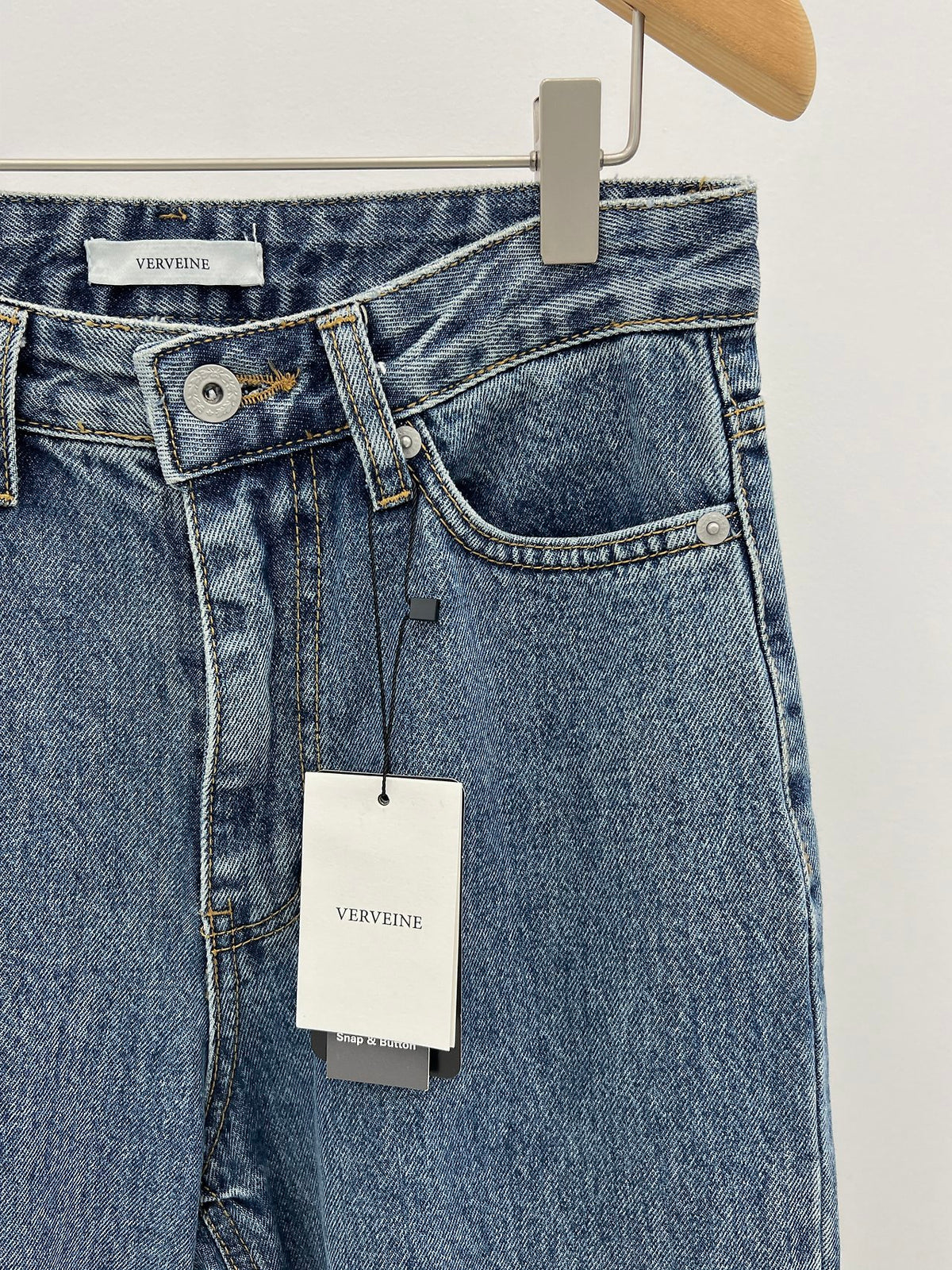 lien straight-fit denim