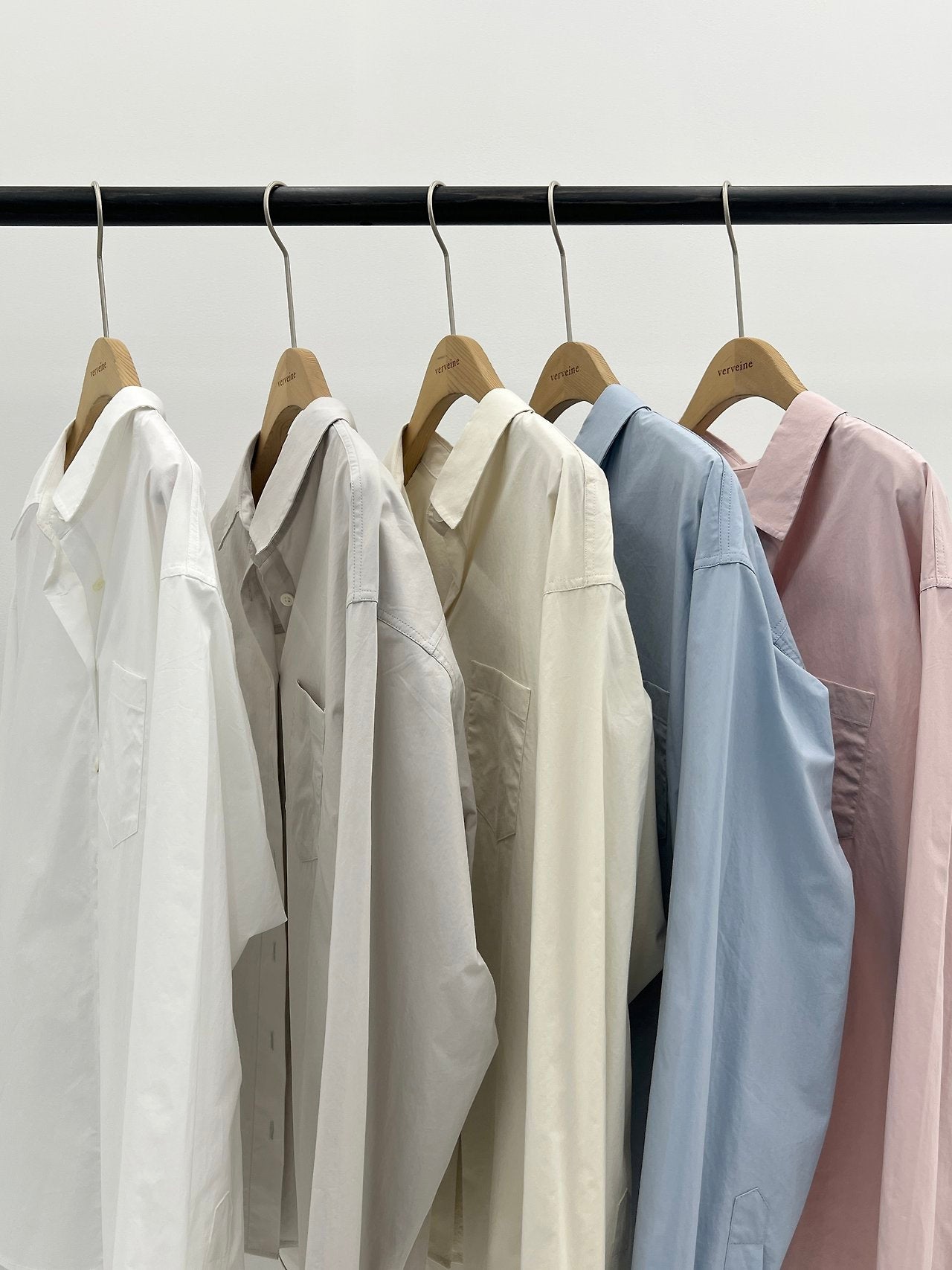 Claire silk cotton shirt-5col