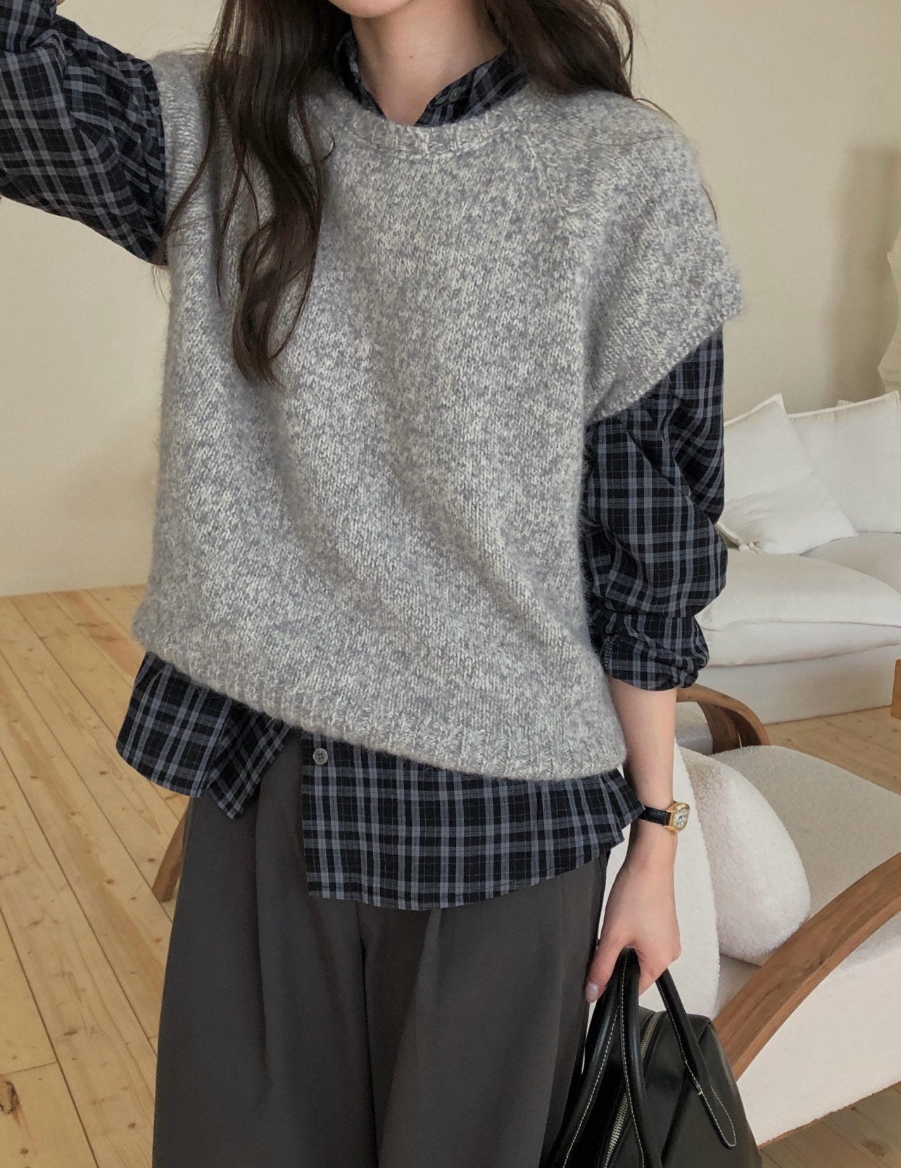 time check shirt-2col