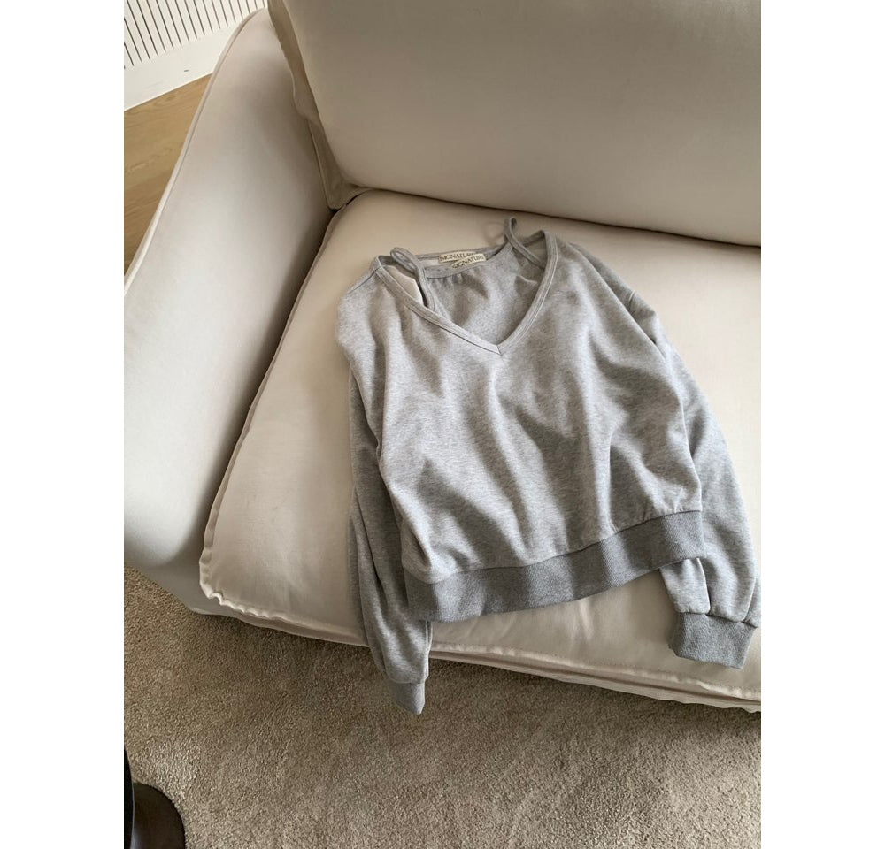 Preto Sweatshirt Set-4col