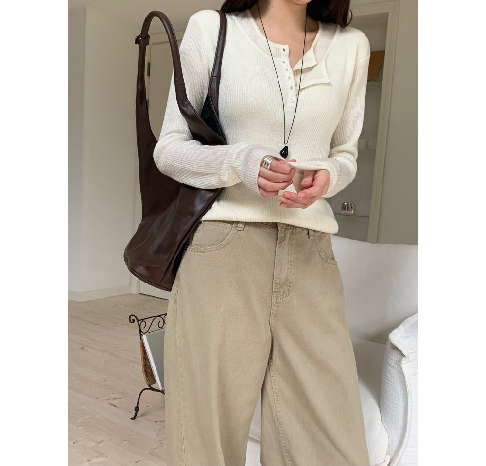 Ain Layered Knit-3col