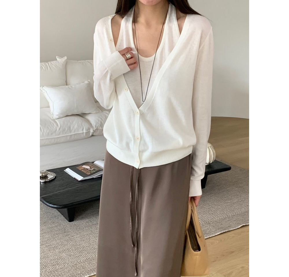 Colin Cardigan Set-4col