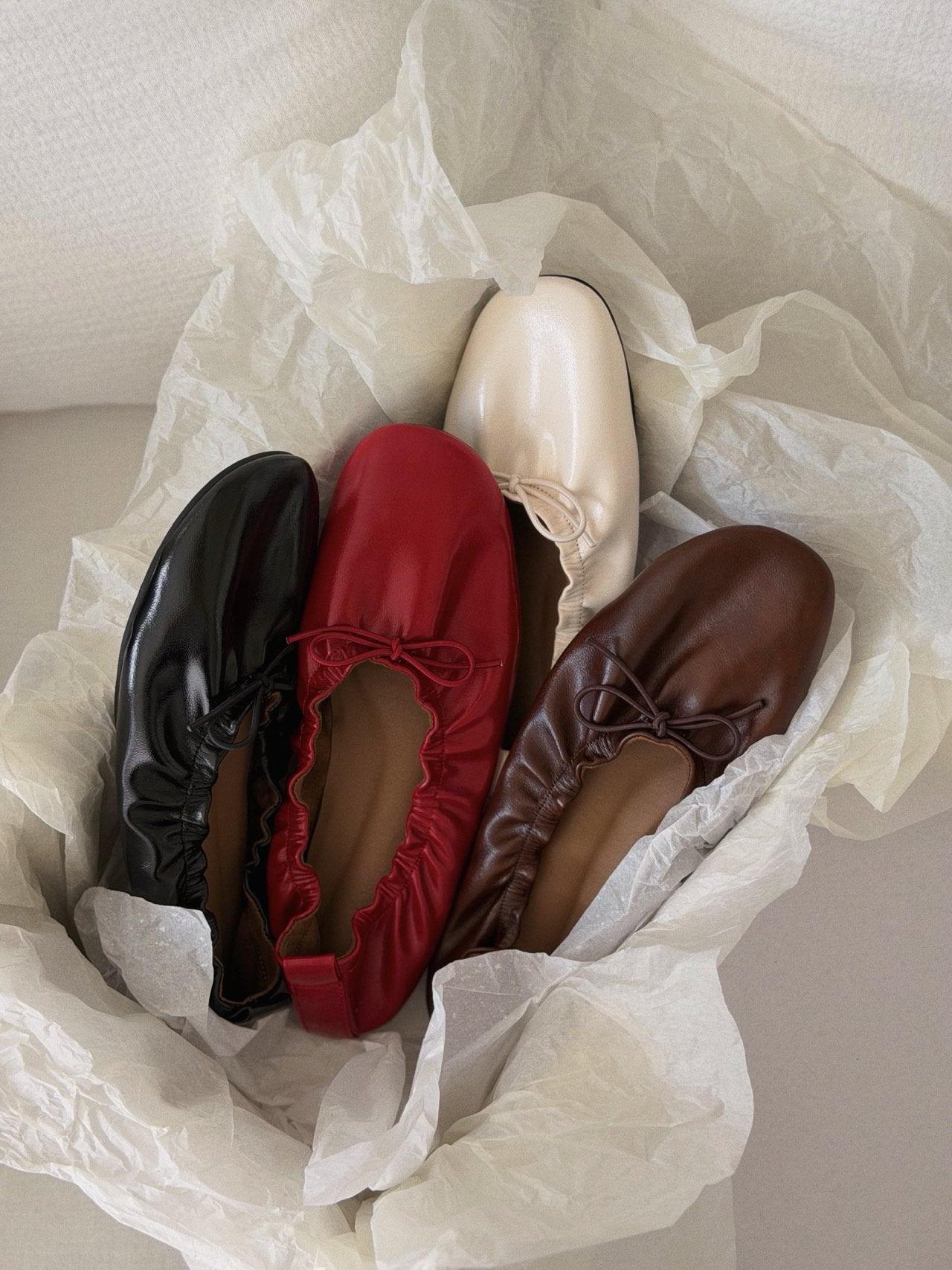 melt shirring ribbon flat