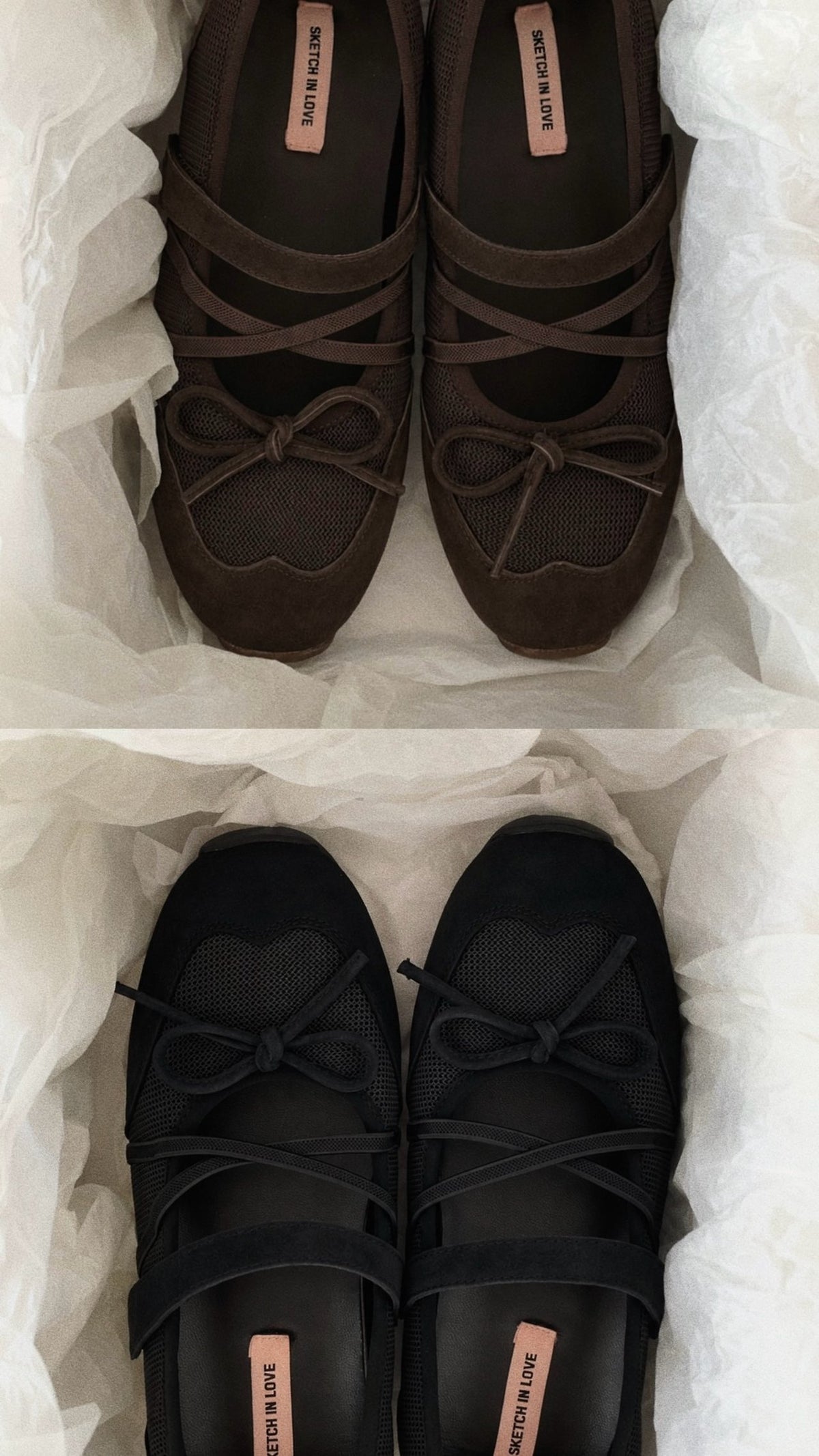 pavé ribbon sneakers-2col