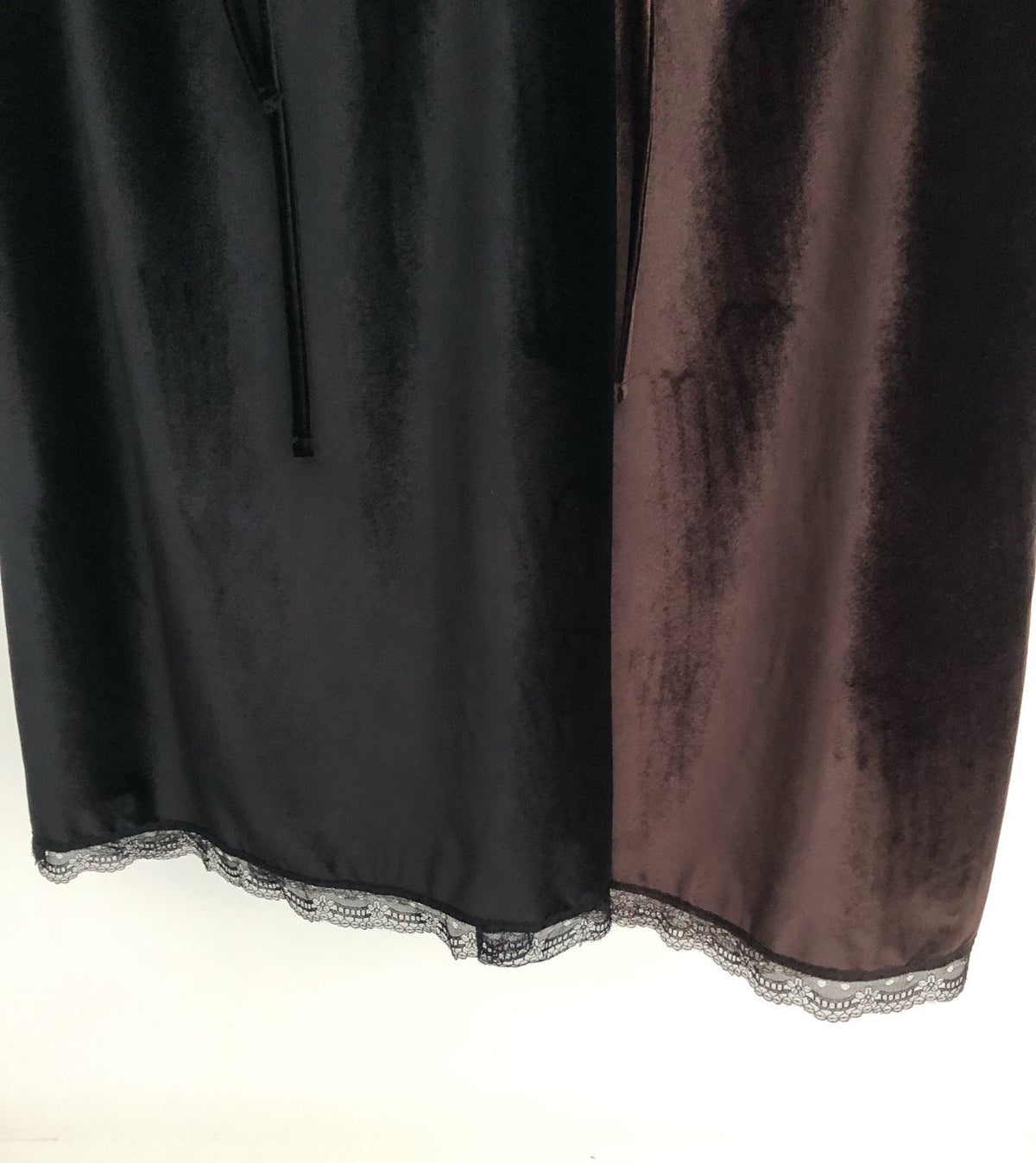 rendy velvet skirt-2col