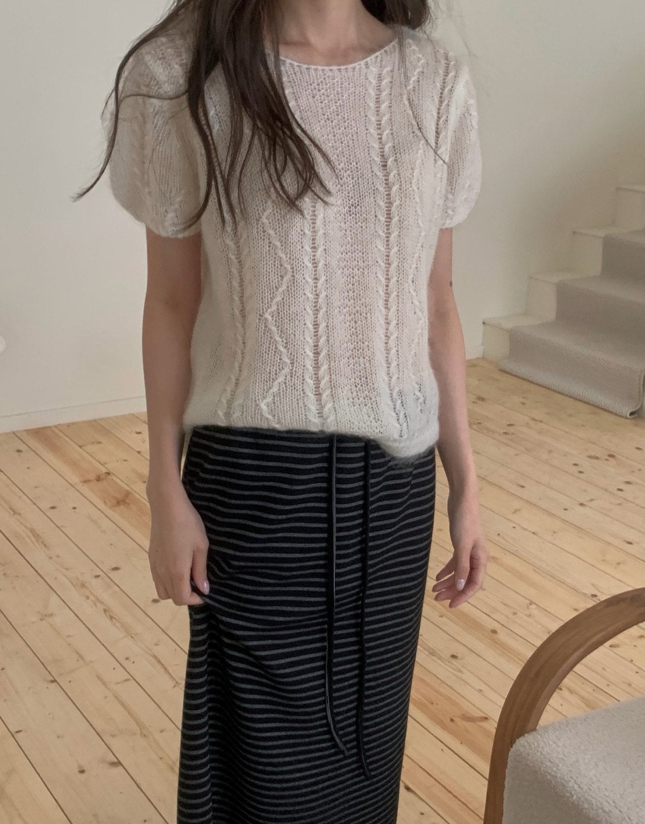 mohair knit-3col