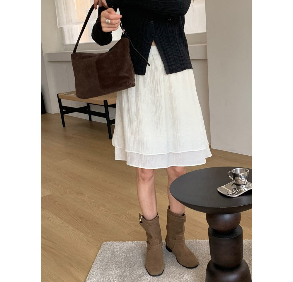 Yuzu skirt-2col