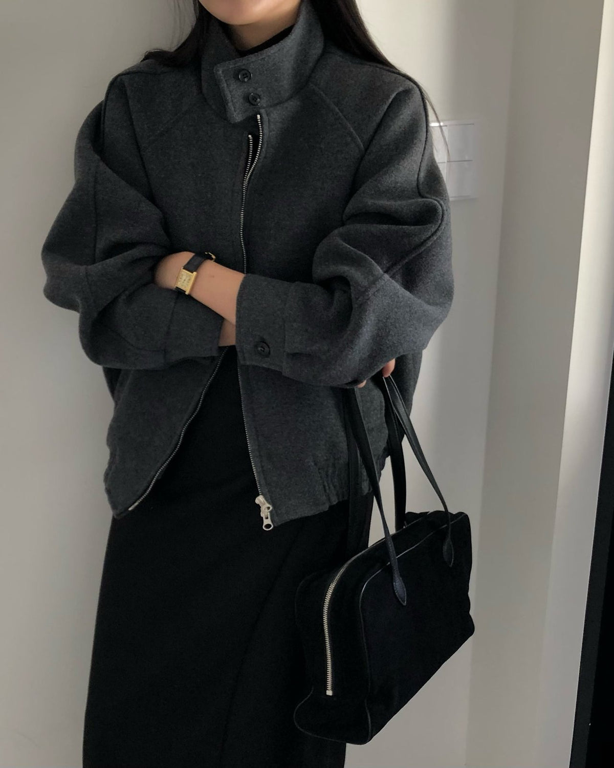henry wool blazer-2col