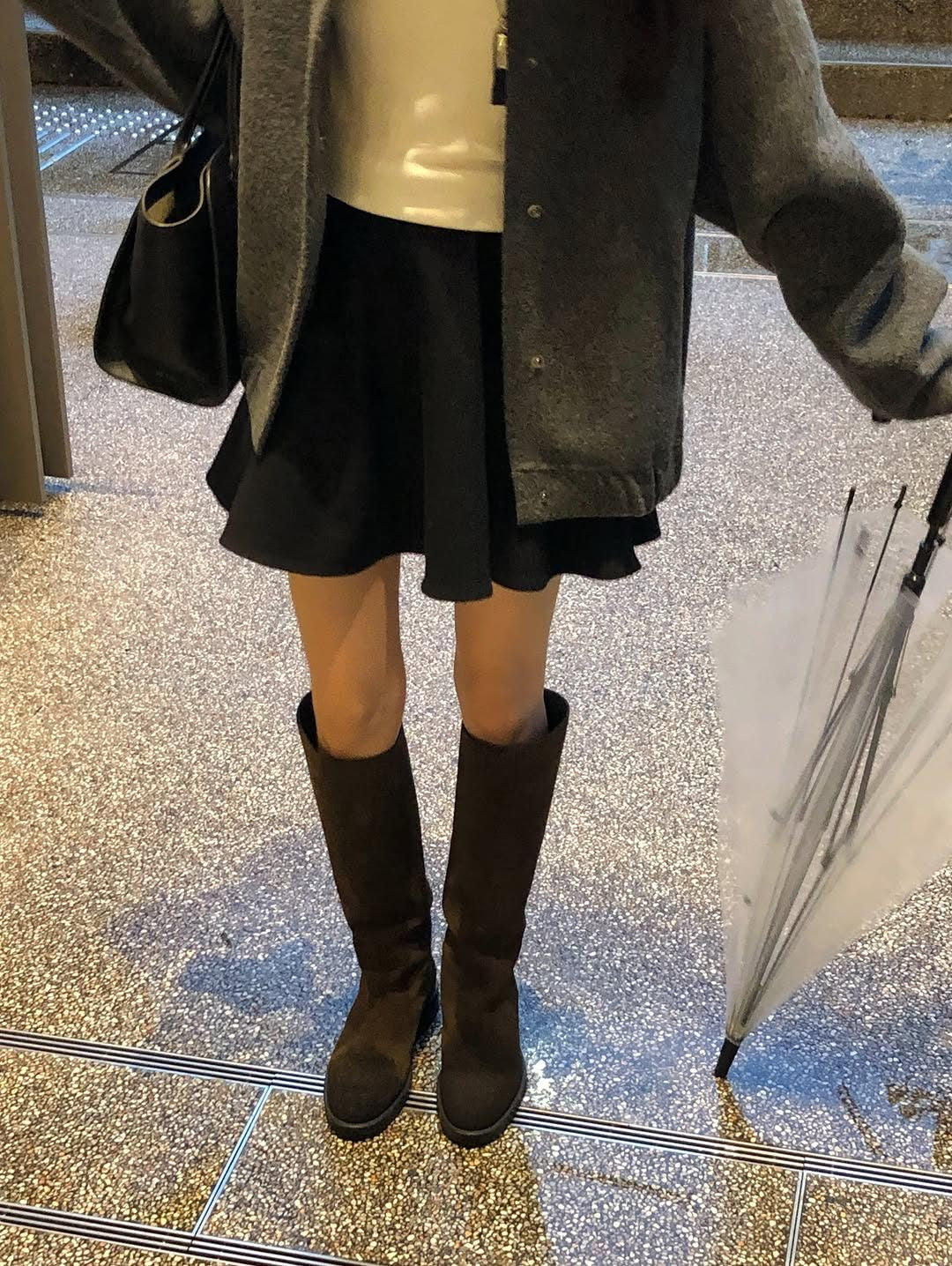mabel flare mini skirt-2col