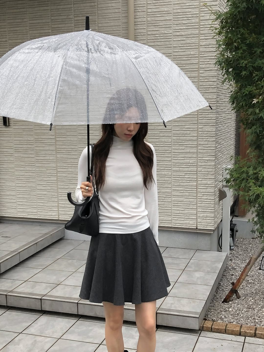 nicole soft turtleneck t-shirt-4col