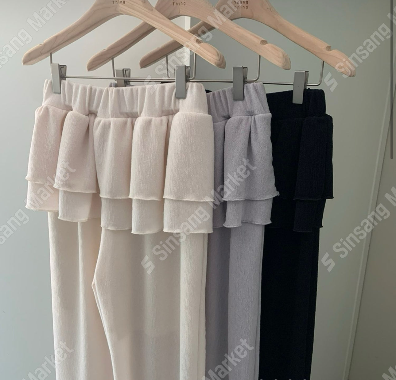 wish frill pants-3col