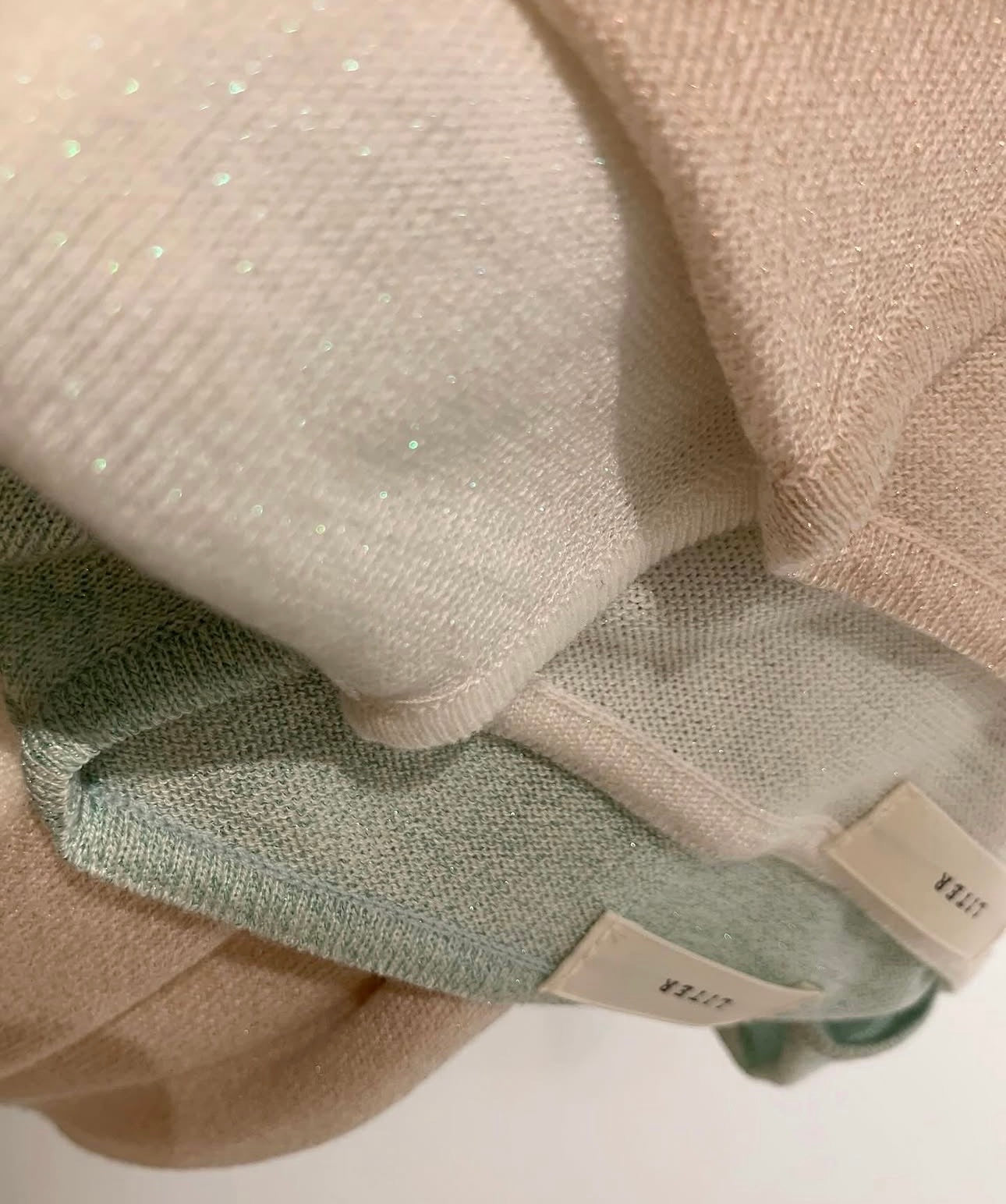 liter twinkle pearl cardigan-3col