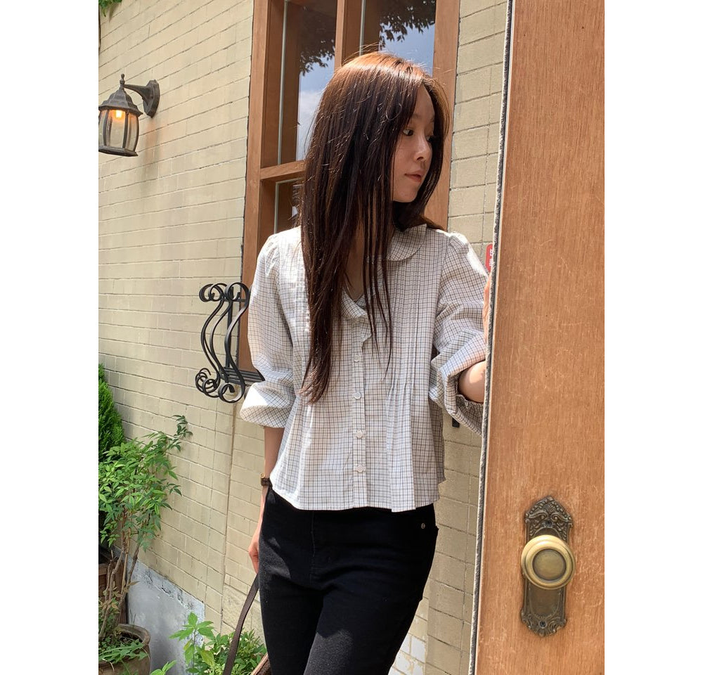 Moai Blouse-2col