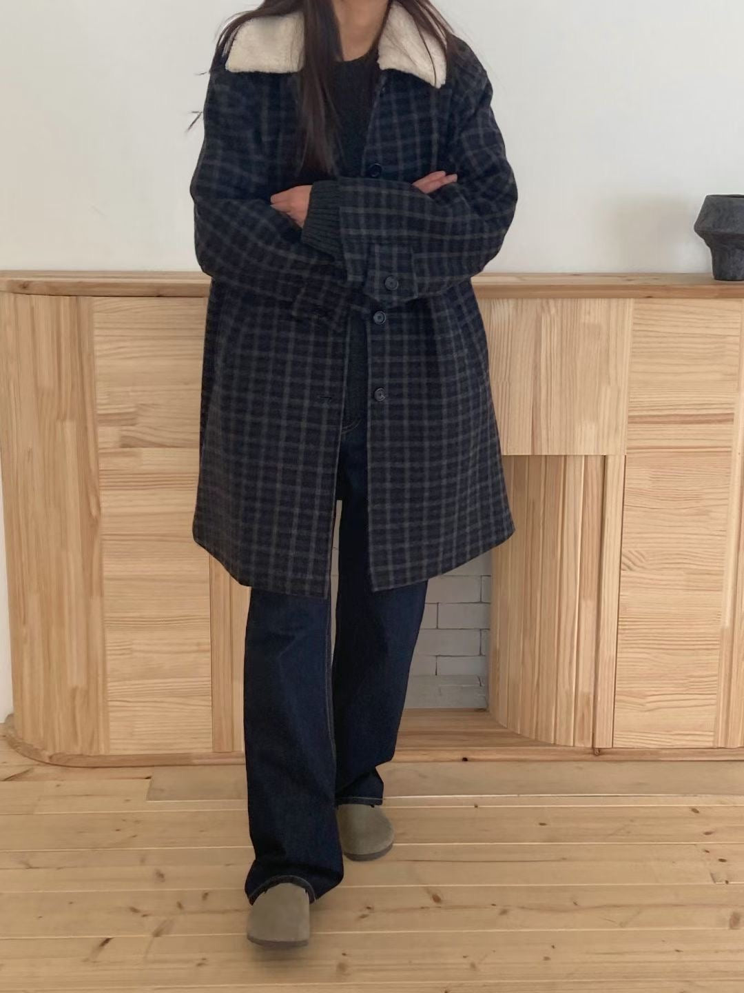 margaret wool coat-2col