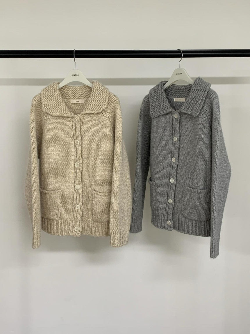 winter rosy cardigan-2col