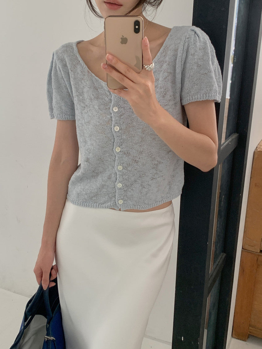 Milky cardigan-4col