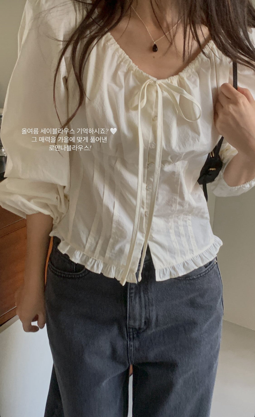 Loanna blouse-3col