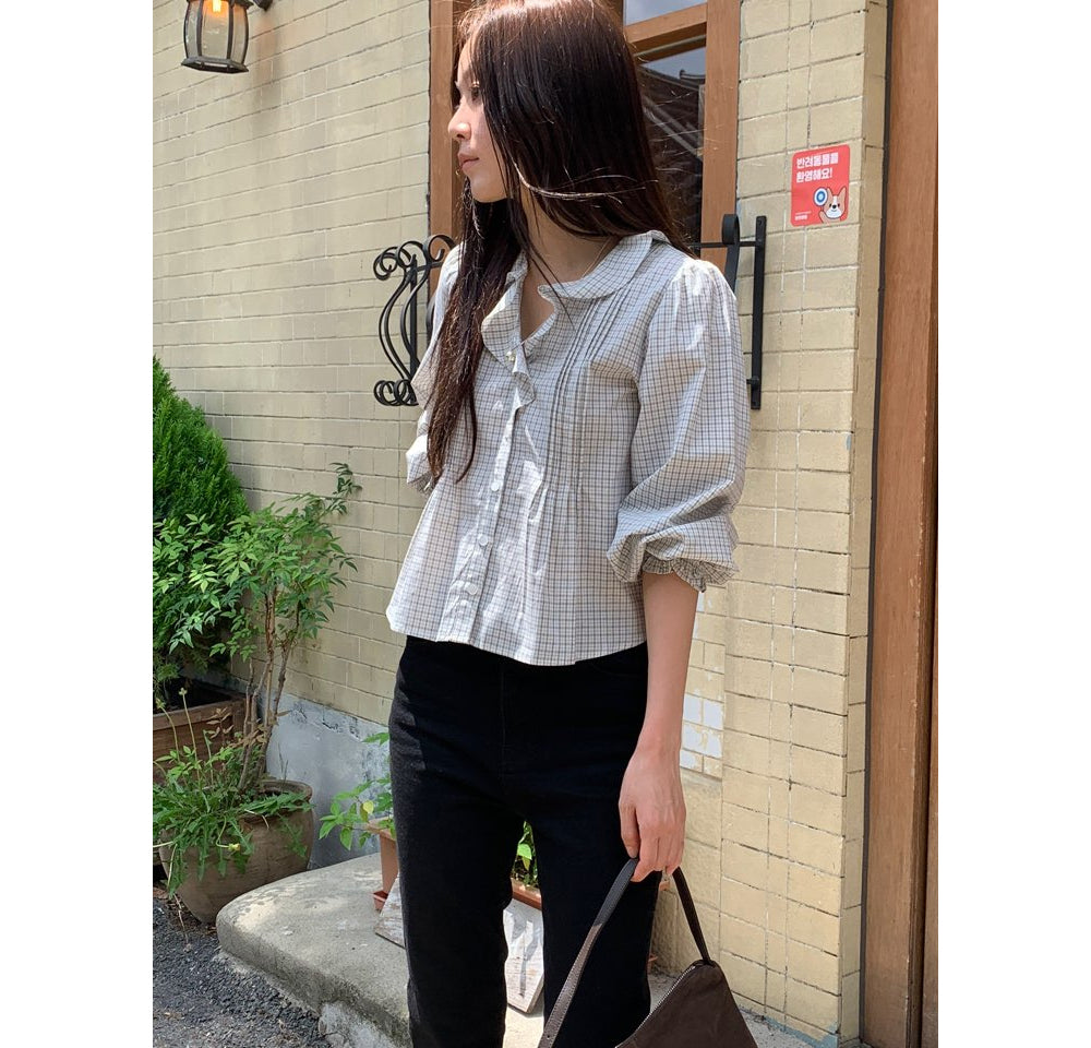 Moai Blouse-2col