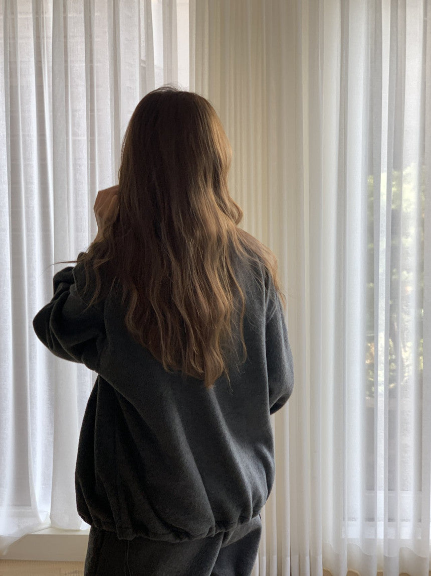 Luzern fleece zip up&pants-3col