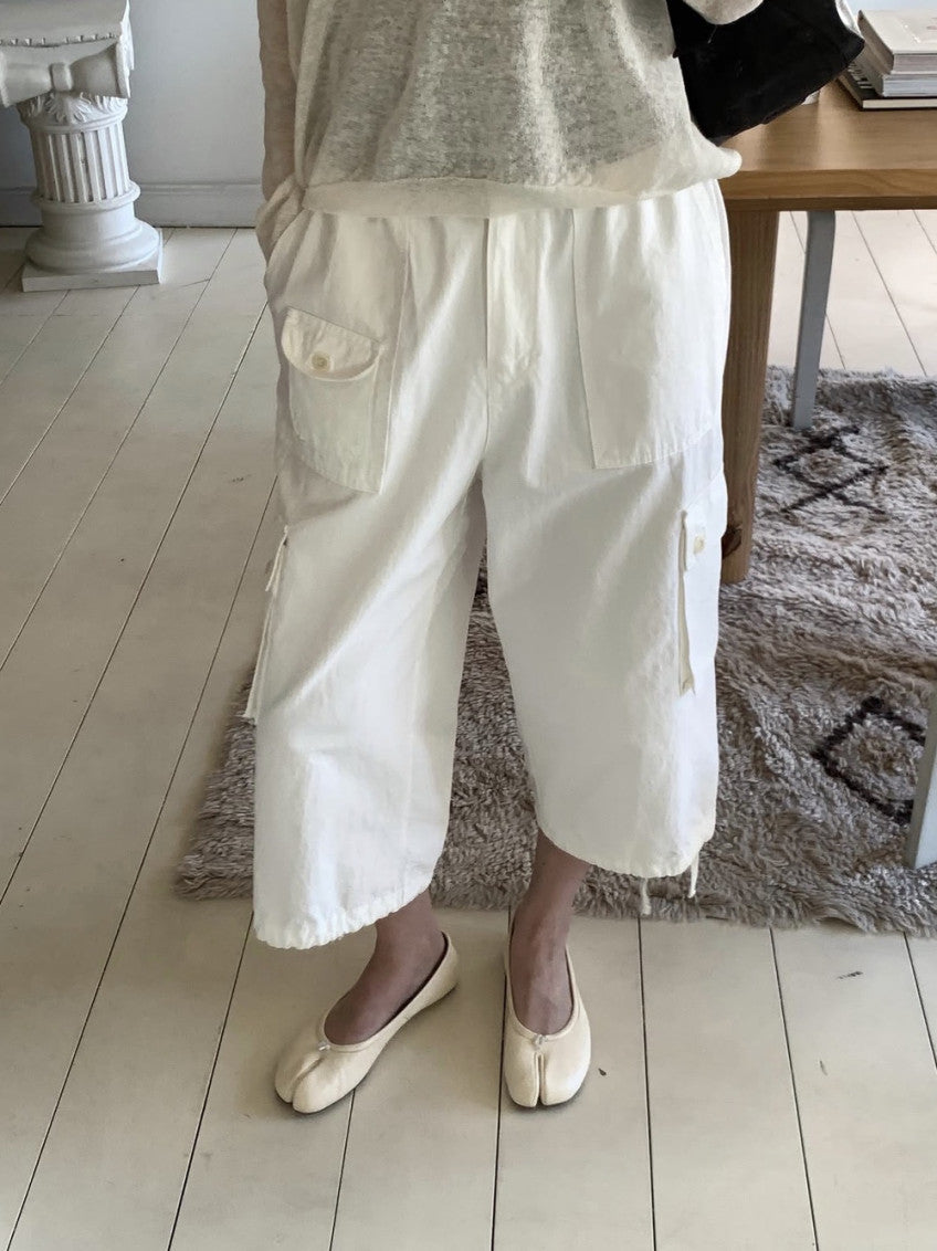 capri cargo pants-2col