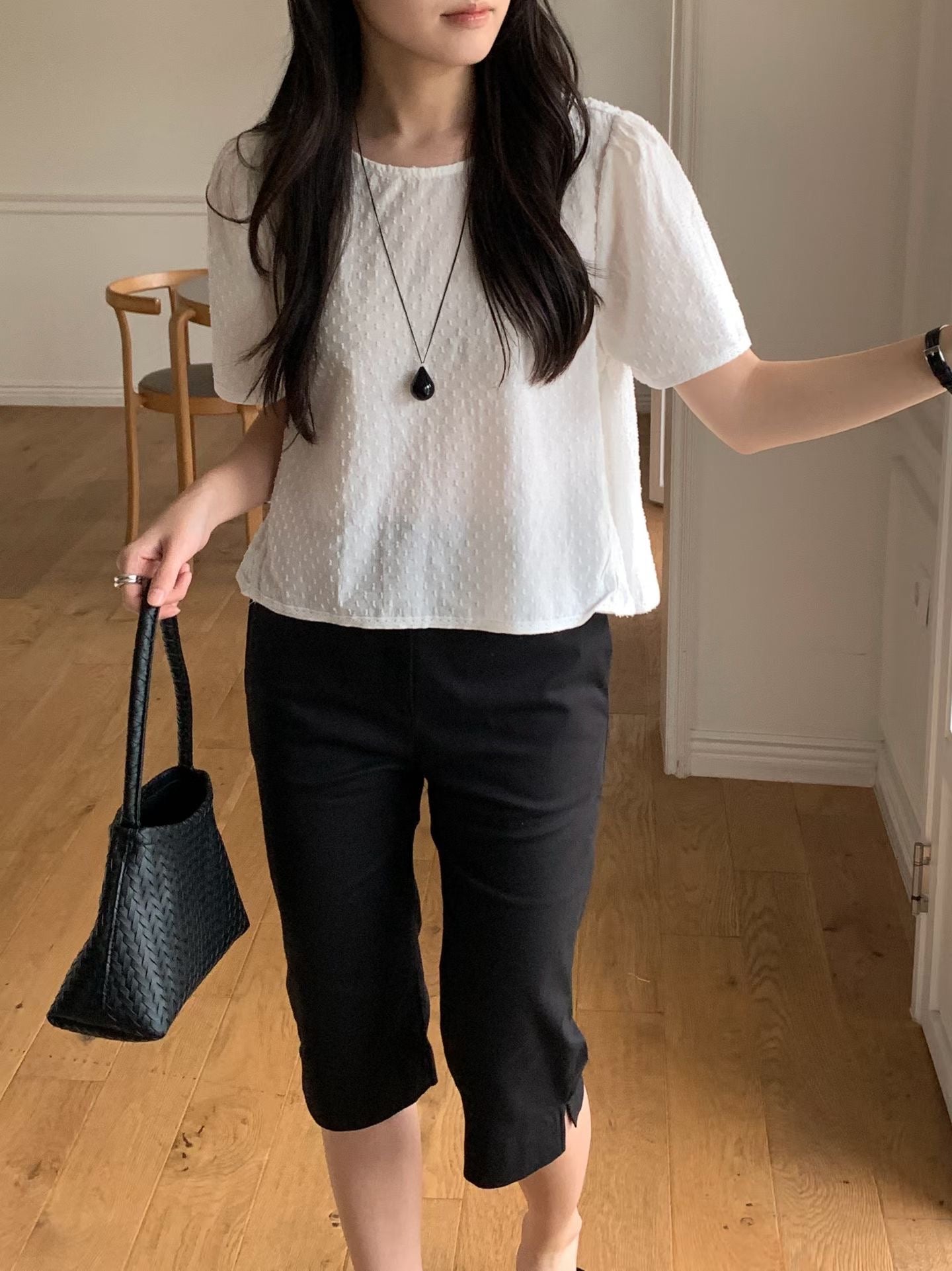 Wendy lace blouse-3col