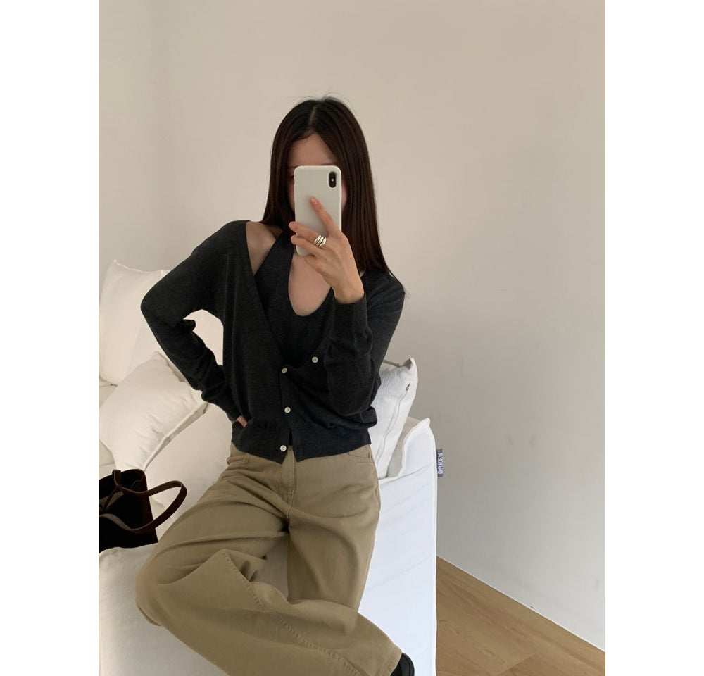 Colin Cardigan Set-4col