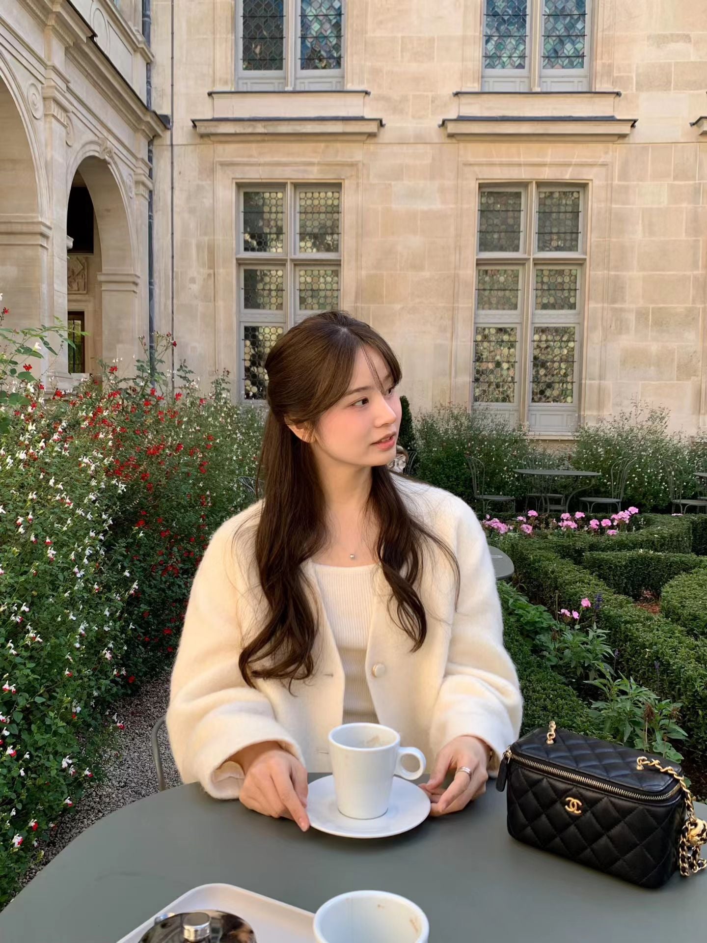 Ounce ven alpaca half coat