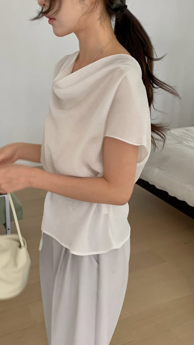 Uzu blouse-4col