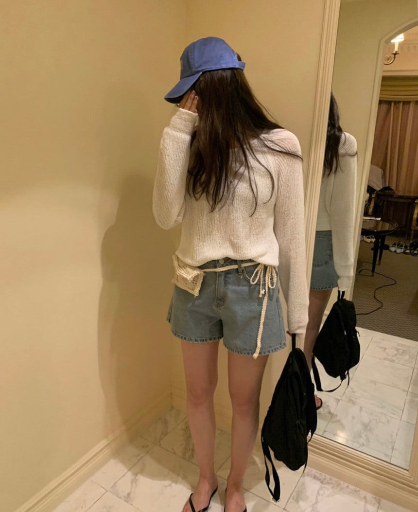 Smoothie short denim