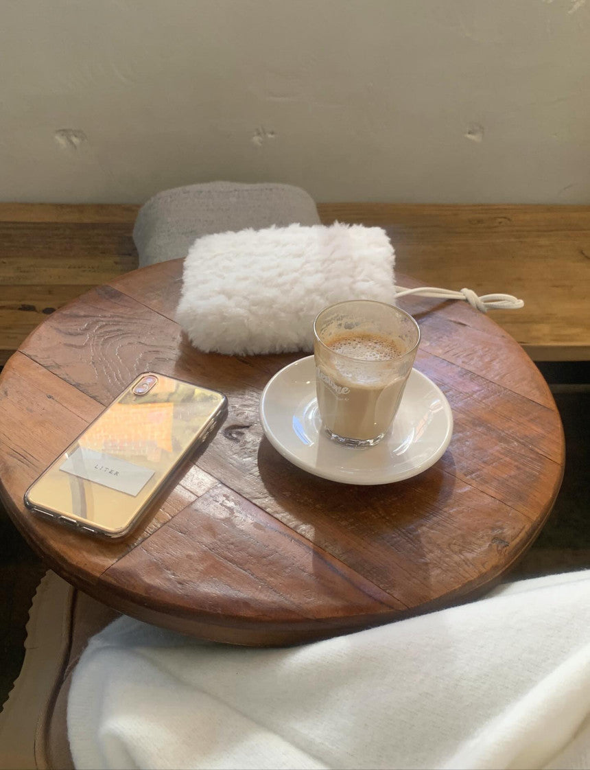 liter banny handmade fur bag