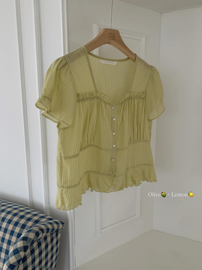 Oreo blouse-3col