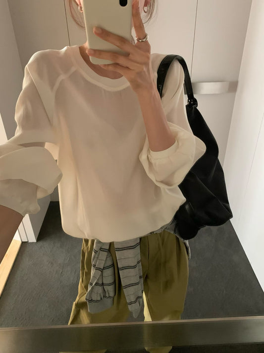Half blouse string MTM-3col