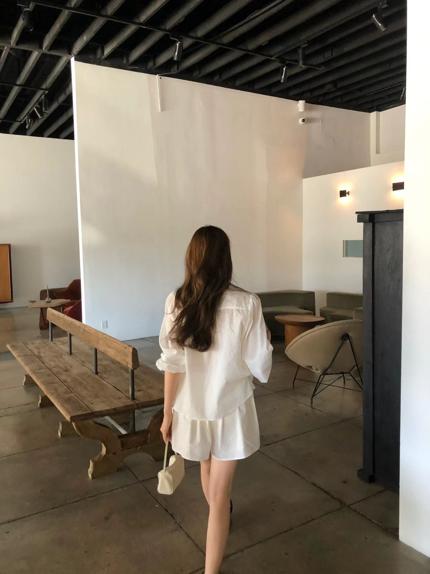 Ounce blanc pintuck blouse-2col