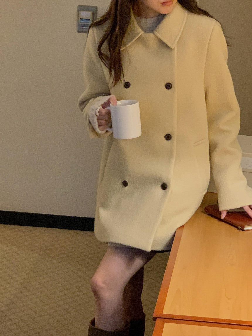 Lemiel wool coat-2col