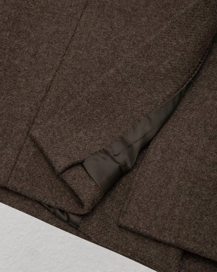 Wool single coat-3col