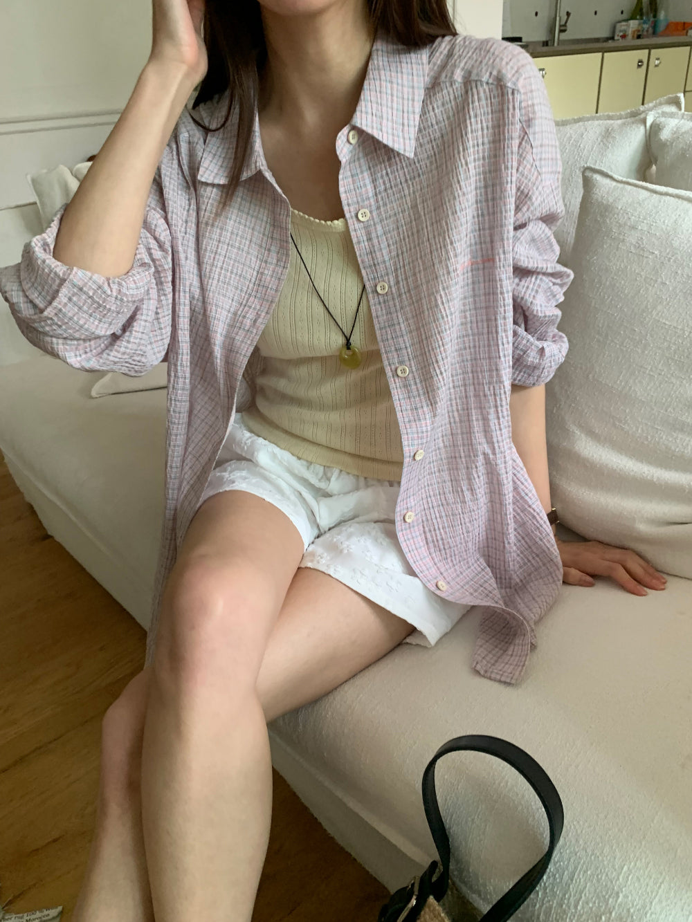 mose check shirt-3col