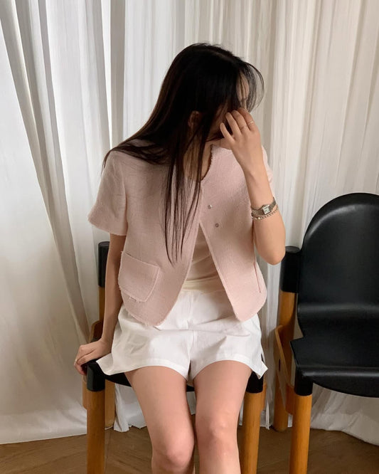 Ariel tweed jacket-3col